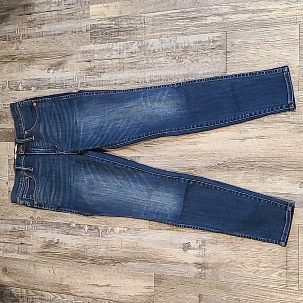 Madewell 10" High-Rise Skinny |‎ Size 27 | Dark Wash​